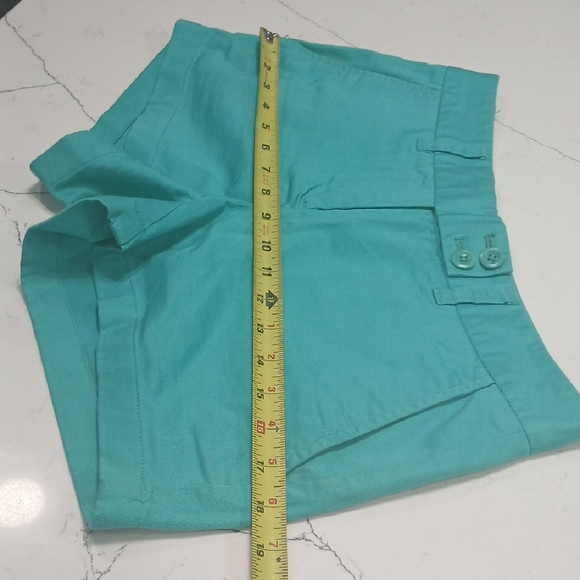 Women's Teal Shorts, One Pair Its Volcom Sz3 New, And Vineyards Pre-owned Sz 2 - Picture 5 of 12